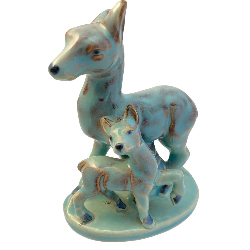 Deer & Fawn Statue